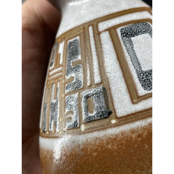 Vintage LAPID ISRAEL MCM Pottery Vase MOD 1960's - Picture 8 of 12